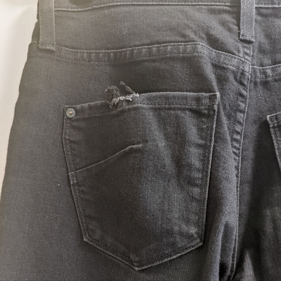 James Jeans High Class Edition Skinny Jeans in Black Shadow - Sz 28 - Picture 9 of 12